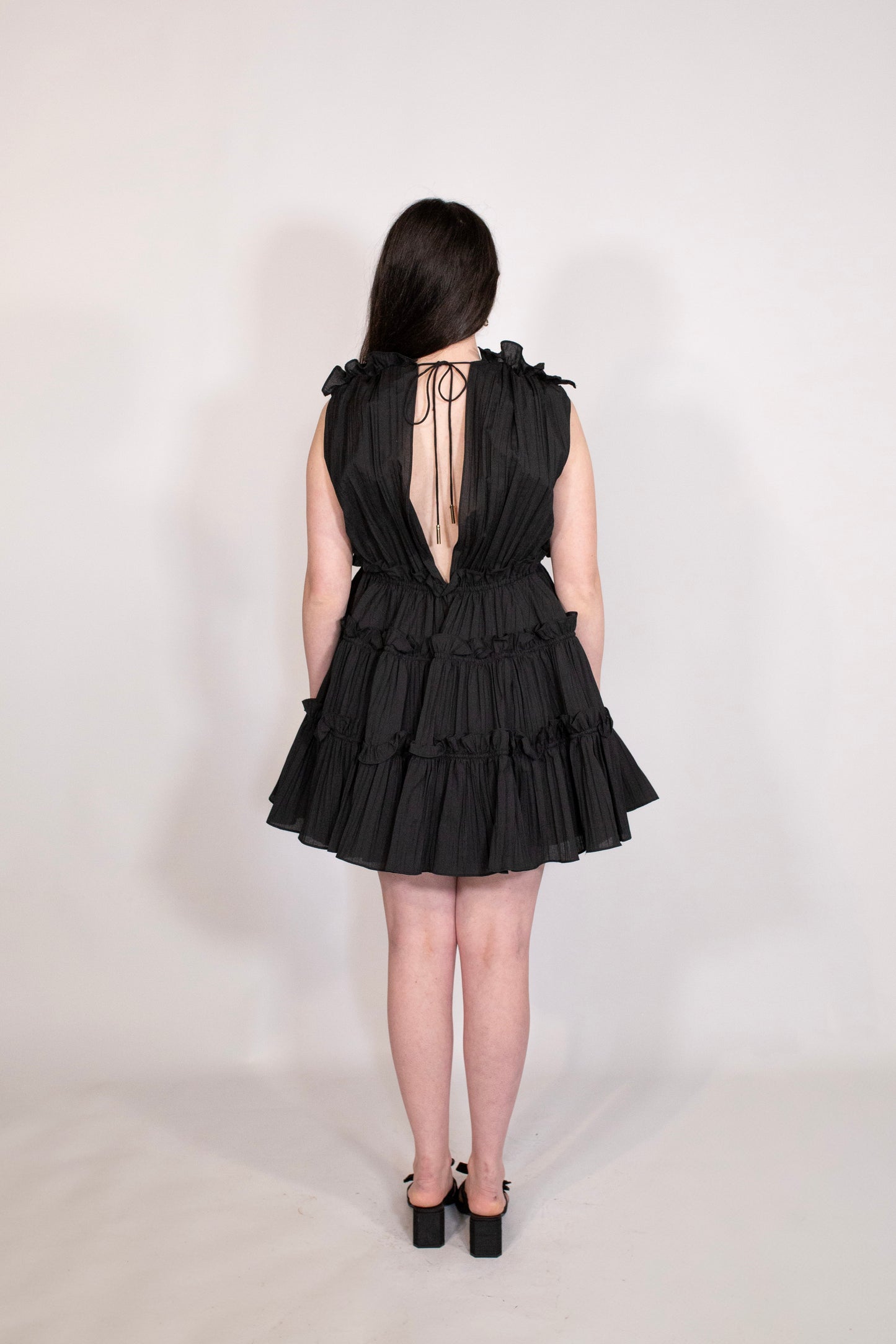 Acler | Lyall Dress | Mini Black Dress