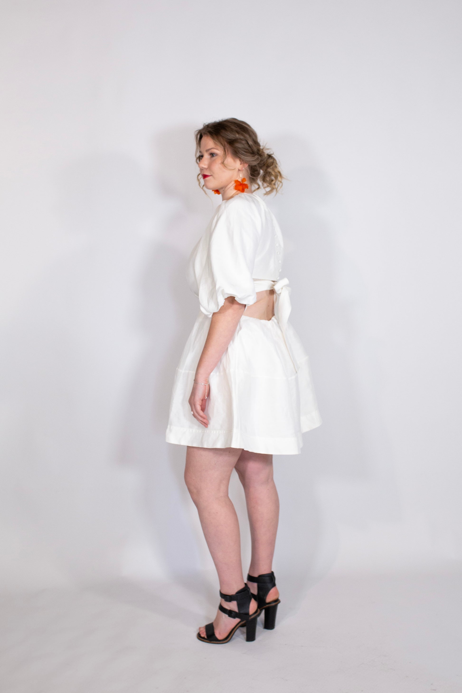aje mimosa cut out mini dress Aje